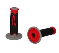 Progrip 788 Cross Triple Density Grips Handlebar Grips Red/Grey/Black