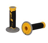 Progrip 788 Cross Triple Density Grips Handlebar Grips Yellow/Gray/Black