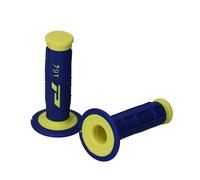 Progrip 791 Double Density Grips Handlebar Grips Neon Yellow/Blue