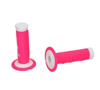 Progrip 791 Double Density Grips Handlebar Grips White/Neon Pink