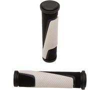 Pro Grip Motorcycle 807 ATV / MTB Double Density Open End Grips Black / White