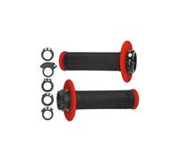 PROGRIP Handlebar grips 708, black/red, Lock-On Grips, black-red