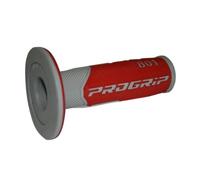 Progrip Motocross 801 PA080100GRRO Handlebar Grips Red/Grey