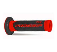 Progrip Motorcycle Scooter Grips 732-149 Double Density Red/Black Closed
