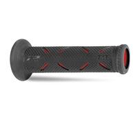 Progrip Motorcycle Street Grips 717-OE-149 Double Density Red/Black Perforated