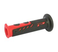 Progrip 725 Double Density Grips Handlebar Grips Open Black/Red