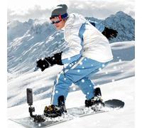 ProGrip Snowboard On-Board Mount for Action Cameras, Insta360, GoPro, DJI, Sony, Akaso - No Tools Needed