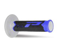 Progrip 788 Cross Triple Density Grips Handlebar Grips Blue/Gray/Black