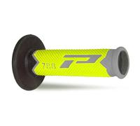 Pro Grip 788 Motocross MX Bike Grips L.E Fluro Yellow Grey Black