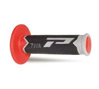 Pro Grip 788 Motocross MX Bike Grips Grey Red