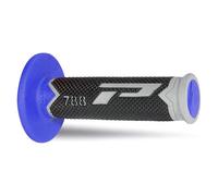 Pro Grip 788 Motocross MX Bike Grips Grey Blue