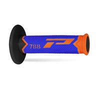 Pro Grip 788 Motocross MX Bike Grips L.E Fluro Orange Blue Black