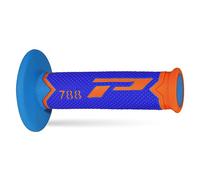 Progrip 788 Cross Triple Density Grips Handlebar Grips Orange/Light Blue/Blue