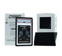 ProGuard Cards PSA Slab Bumper Guards 10PK (Black) for Standard Graded PSA Slabs | PSA Slab Protector - Hard TPU, Exact Fit Snap Tight Protection | Shock Absorption | Matte Finish