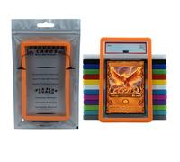 ProGuard Cards PSA Slab Guard Bumper for Standard PSA Graded Cards | Hard TPU, Exact Fit, Snap Tight Protection | Shock Absorption | Matte Finish PSA Slab Guard Protector (Orange)