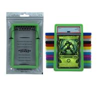 ProGuard Cards PSA Slab Guard Bumper for Standard PSA Graded Cards | Strong TPU, Exact Fit, Snap Tight Protection | Shock Absorption | Matte Finish PSA Slab Guard Protector (Green)