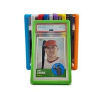 ProGuard Cards PSA Slab Guard for Standard Graded PSA Slabs 12 Colors | Exact Fit Snap Tight Protection | Shock Absorption | Matte Finish (Green)