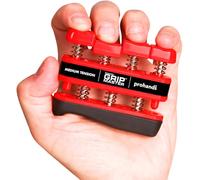 prohands Gripmaster Medium Tension Hand and Finger Exerciser - Red, 7 Pounds