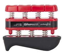 Prohands Gripmaster *ORIGINAL VERSION* Hand Grip, Hand and Finger Exerciser, Red, 3.0 lbs/Finger, Light Resistance