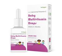 ProHealth Vegan Multivitamin Drops for Infants & Kids (Age 3 Months+) | 9 Essential Vitamins with Liposomal Vitamin C, Mango Flavour | Sugar-Free, Non-GMO, Gluten-Free, Made in UK (55 Days Supply)