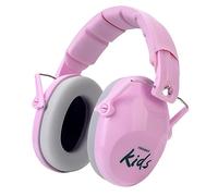 PROHEAR 032 Kids Ear Defenders, Fun Safety Earmuff For Children with Autism Sensory Issues, SNR 28 dB Noise Reduction Hearing Protection,Adjustable And Portable,Pink Ideal for Firework, Concert, Study
