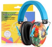 PROHEAR Kids Ear Defenders Children Noise Reduction Headphones CE Certified SNR 28dB Hearing Protection for Autism, Adjustable Earmuffs for Toddlers to Teen Ages 3-16, Fireworks Concert, Blue Graffiti