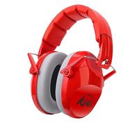 PROHEAR Kids Ear Defenders Children Noise Reduction Headphones CE Certified SNR 28dB Hearing Protection for Autism, Adjustable Earmuffs for Toddlers to Teen Ages 3-16, Fireworks Concert, Red