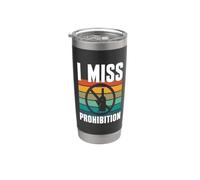 Prohibition Era Stainless Steel Insulated Tumbler