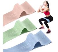 PROIRON Dual Mode Resistance Bands Set of 3, Premium Silicone Fitness Exercise Loop for Women, Anti-Slip Gym Bands with 3 * 2 Different Strength Levels, for Home, Gym, Yoga, Training