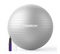 PROIRON Extra Thick Exercise Ball 55cm 65cm 75cm, Anti-Burst Gym Ball, Swiss Ball with Pump for Yoga, Pregnancy, Labour, Pilates, Fitness, Stability