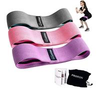 PROIRON Fabric Resistance Bands,Exercise Booty Bands[Set of 3] for Hips &Glutes, Non-Slip Stretch Bands Non-Rolling Hip Bands for Women, Training Yoga Pilates
