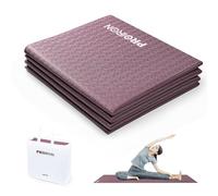PROIRON Foldable Yoga Mat 4mm, Portable Folding Exercise Mat for Travel, Non Slip Yoga Matt for Women, Excercise Mat for Gym Home, Pilates, Workout, Fitness, Stretching, Lightweight & Small