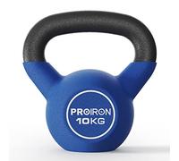 PROIRON kettlebell 10kg, Neoprene Coated Cast Iron 10kg Kettlebell Weights, Kettle Bells 10kg, Home Gym, Fitness, Exercise, Cardio Strength Training and Weight Lifting