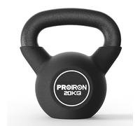 PROIRON kettlebell 20kg, Cast Iron Neoprene Coated 20kg Kettle bells for Strength Cardio Training - Kettlebells for Home and Gym Fitness Workout for Bodybuilding Weight Lifting