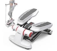 PROIRON Mini Stepper with Extra Large Non-Slip Pedal, Step Exercise Machine with Resistance Bands, Up-Down Stepper with LCD Monitor, Space Saving,