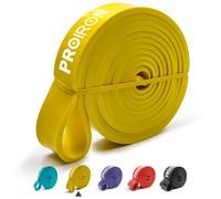 PROIRON Resistance Bands - Assisted Pull up Bands - Exercise Bands for Crossfit Powerlifting Strength Training - Mobility Bands for Men and Women - 2080mm Long Yellow (18-31kg)
