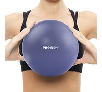 PROIRON Soft Pilates Ball - 25cm Exercise Ball for Yoga, Pilates, Fitness, Core Training, Physical Therapy, Balance, Barre, Stretching - Inflation Straw Included
