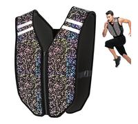 PROIRON Weighted Vest Soft Washable for Men Women 3kg 5kg 8kg 10kg, Fully Reflective Running Weight Vest, No Leakage Weighted Vest for Fitness, Workout, Weight Loss, Exercise, Strength Training
