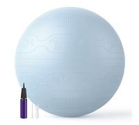 PROIRON Yoga Pregnancy Ball with Postures - Anti Burst Extra thick for Birthing Exercise - Gym Swiss Ball with Hand Pump for Yoga, Pilates, Fitness, Pregnancy, Labour, Balance, Stability