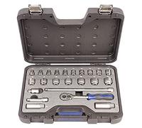 PROJAHN 3903802 Industrial Socket Set, Black, 3/8-Inch, Set of 23 Piece