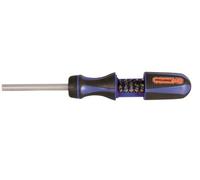 Projahn 4192 Ratchet Screwdriver 1/4 Inch with Drill Bits Holder
