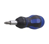 Projahn 4193 Stubby Ratchet Screwdriver, 8 Piece
