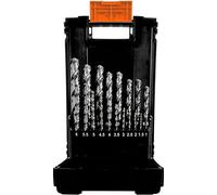 PROJAHN 67314 drill bit set HSS-G Turbo 1-10 mm 19pcs plastic case