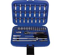 PROJAHN 8652 1/4-Inch "Proficraft" Socket Set - Blue (46-Piece)