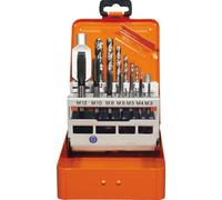 PROJAHN 91013 short machine tap set HSS-G M3-M12 15pcs