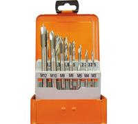 PROJAHN 91030 machine tap set HSS-G DIN371/376 M3-M12 14pcs