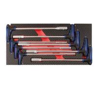Projahn T-Handle Hexagonal Socket Wrench Screwdriver Insert 8 Pieces