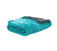 Proje Premium Car Care EXP-PRO - Extra Large Drying Towel For Cars - Heavy Duty Twisted Loop Microfiber Towel - 1200 GSM Double Sided - 36x28 inch - Detailing Towel for Cars, Trucks, SUVs - Grey/Teal