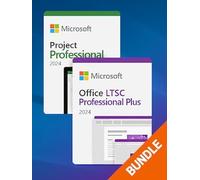 Project 2024 Pro LTSC + Office 2024 LTSC Pro Plus Bundle PC) - Microsoft Key - GLOBAL