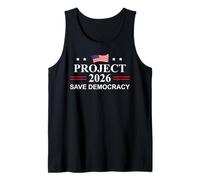 Project 2026 Save Democracy Defend Protest Fight Oligarchy Tank Top